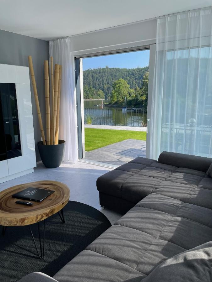 Apartments Saaldorf-Ferienhaus Mit 6 Apartments 45Qm-120Qm Direkt Am Thueringer Meer-Bleilochtalsperre Bad Lobenstein Ngoại thất bức ảnh