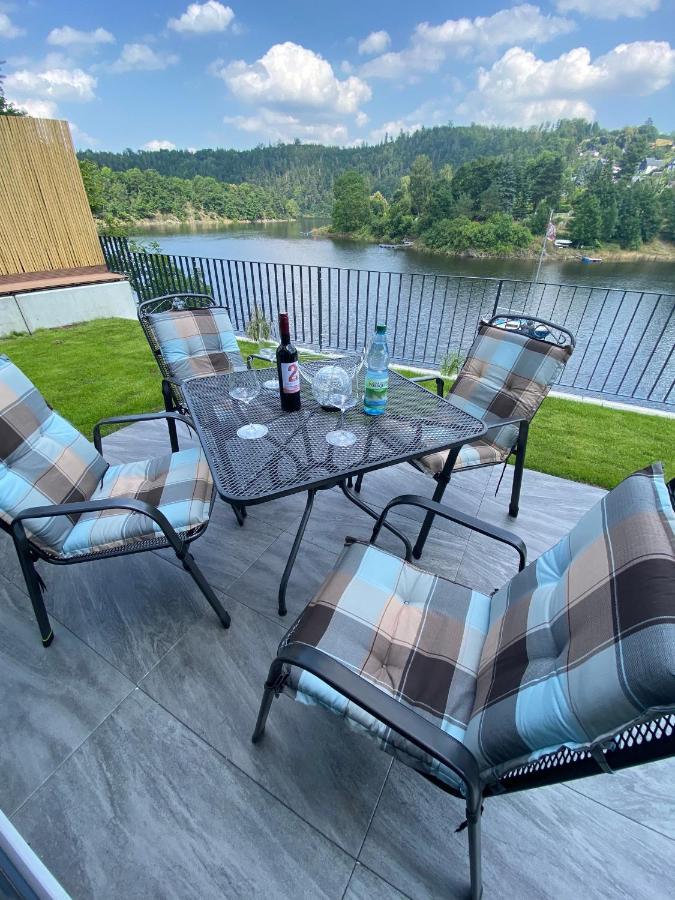 Apartments Saaldorf-Ferienhaus Mit 6 Apartments 45Qm-120Qm Direkt Am Thueringer Meer-Bleilochtalsperre Bad Lobenstein Ngoại thất bức ảnh
