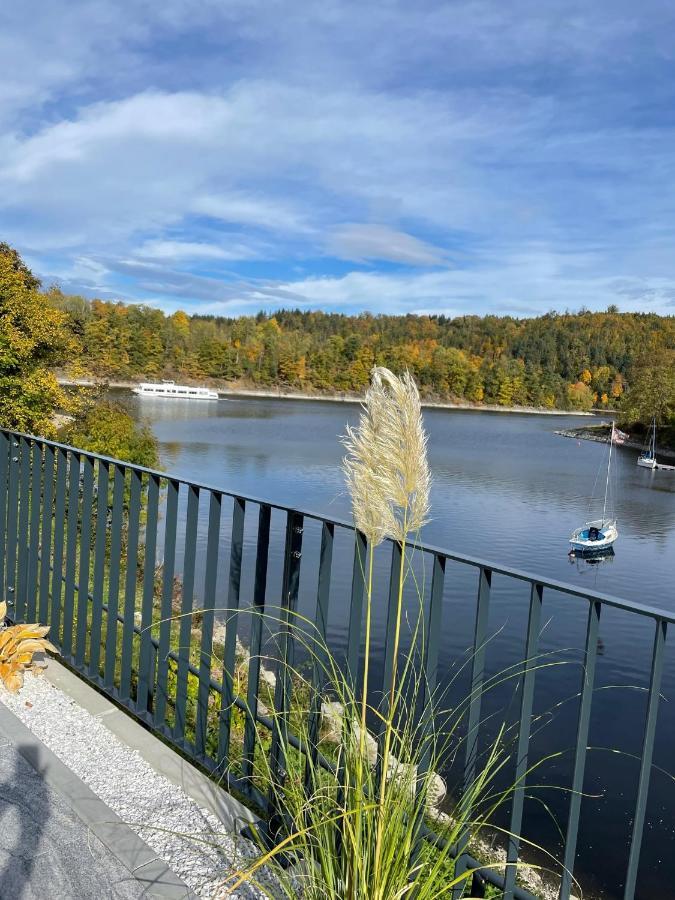 Apartments Saaldorf-Ferienhaus Mit 6 Apartments 45Qm-120Qm Direkt Am Thueringer Meer-Bleilochtalsperre Bad Lobenstein Ngoại thất bức ảnh
